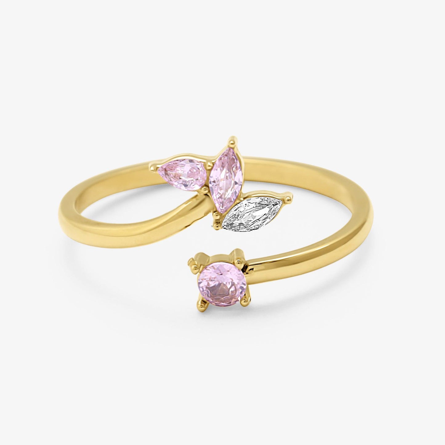 Blush Bloom Ring - EVRYJEWELS