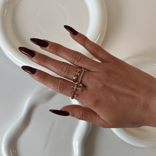 Cross My Heart Ring - EVRYJEWELS