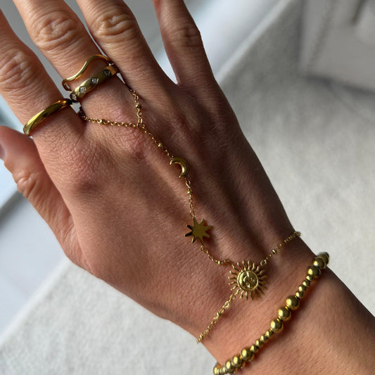 Sunny Daze Hand Chain - EVRYJEWELS