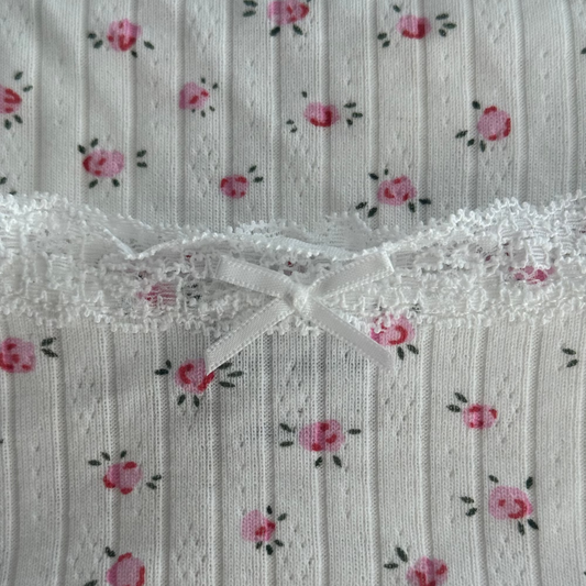 Sweetheart Pajamas - Pink Floral - EVRYJEWELS