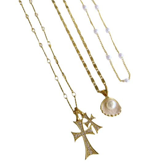 It Girl Bundle : 3 Piece Necklace Bundle - EVRYJEWELS