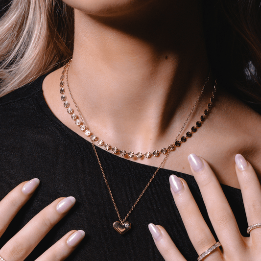 Solar Kiss Necklace - EVRYJEWELS