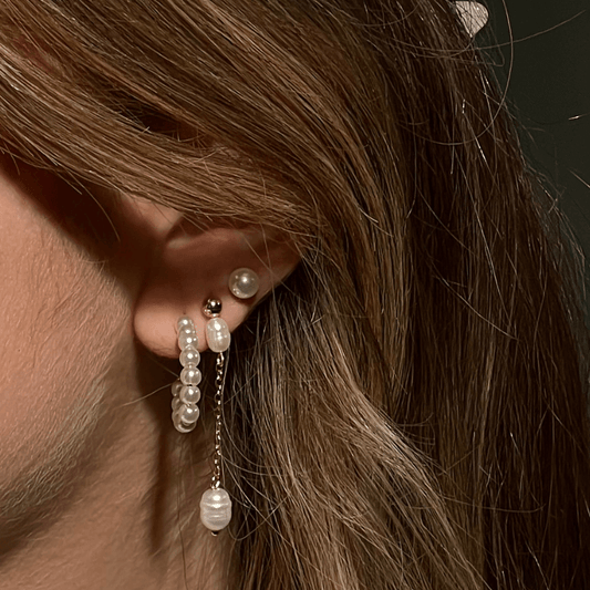Pearly Earrings - EVRYJEWELS