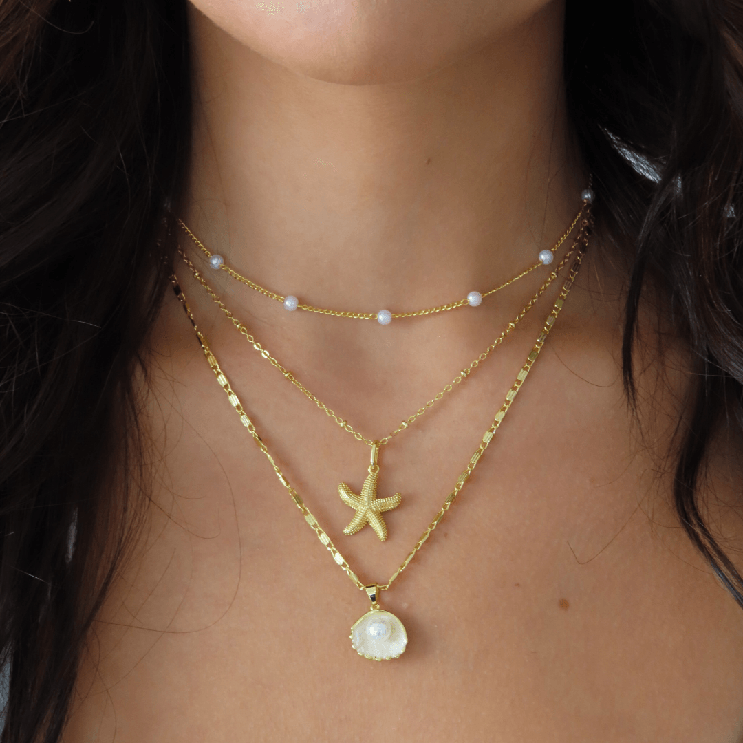 Seaside Bundle : 3 Piece Necklace Set - EVRYJEWELS