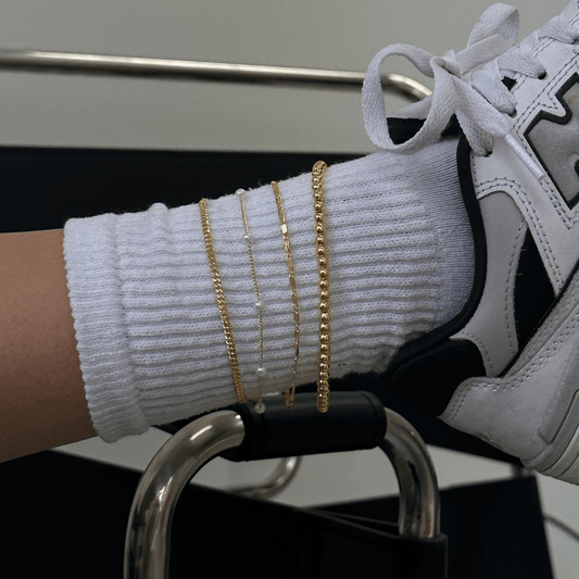 Tennis Club Anklet - EVRYJEWELS