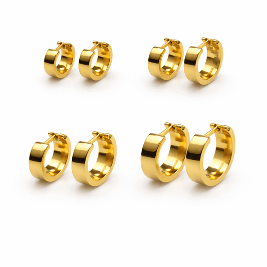 Brooklyn Hoop Earrings Set - EVRYJEWELS