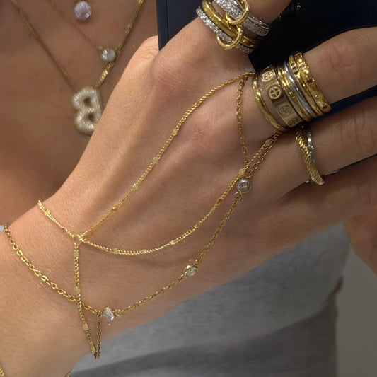 Rhodes Hand Chain - EVRYJEWELS