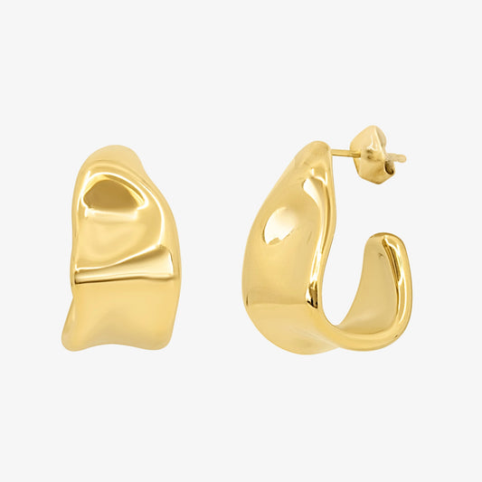 Liquid Dreams Hoop Earrings - EVRYJEWELS