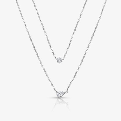 Whisper Shine Necklace 2 Piece Set - EVRYJEWELS