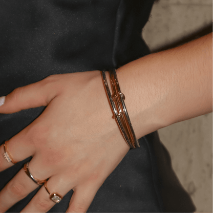 Link Me Later Bangle - EVRYJEWELS