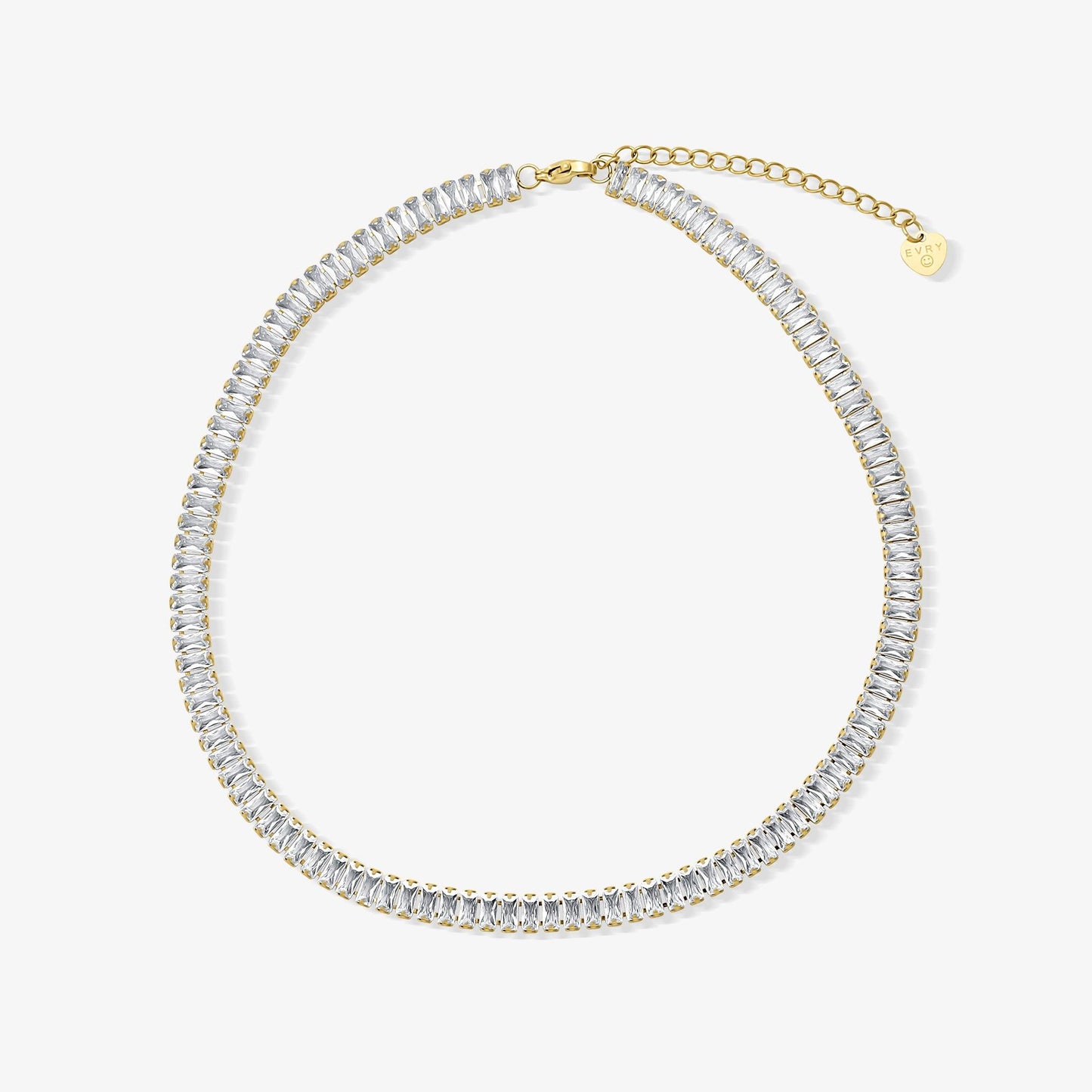 Frost Beam Tennis Necklace - EVRYJEWELS