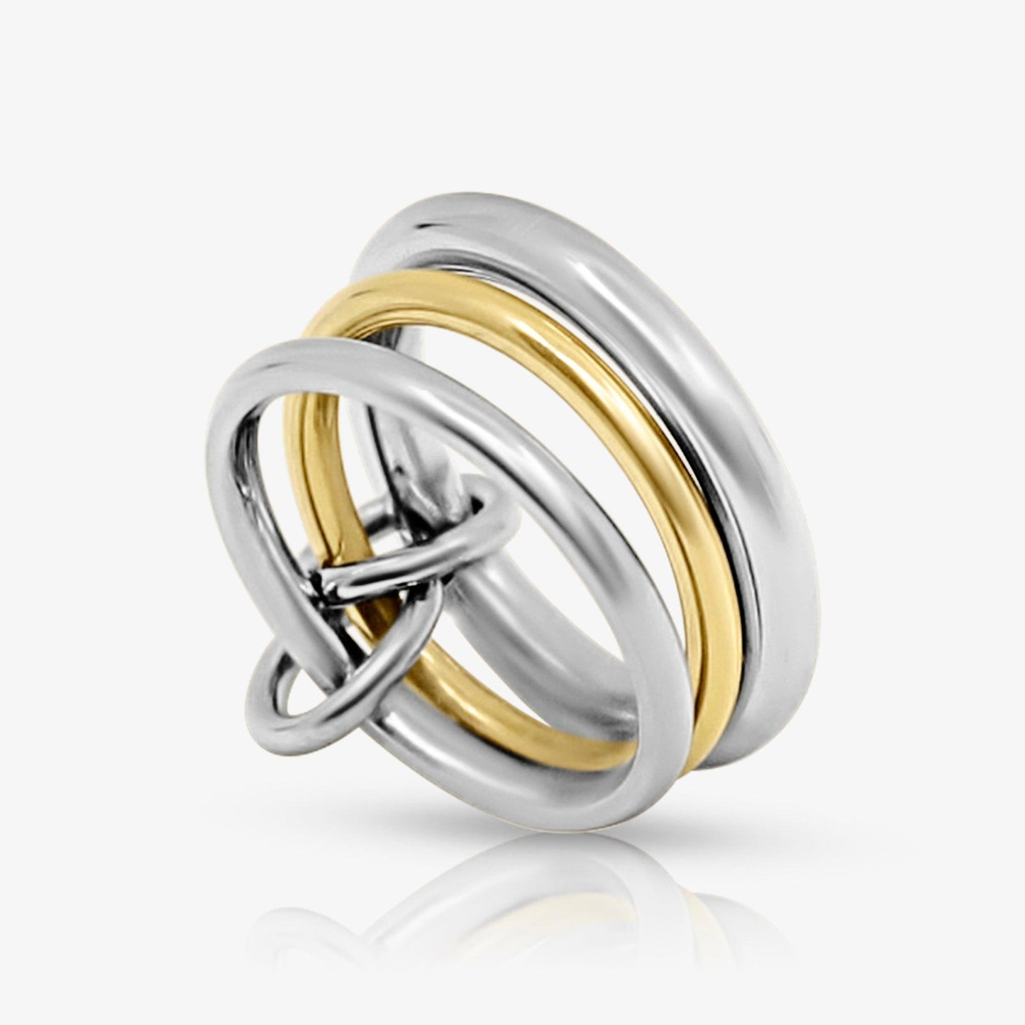 Cuffed Stacked Ring - EVRYJEWELS
