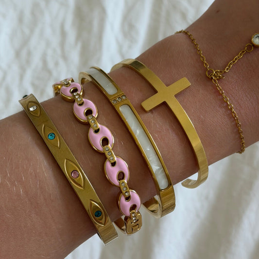 Cross Energy Bangle - EVRYJEWELS