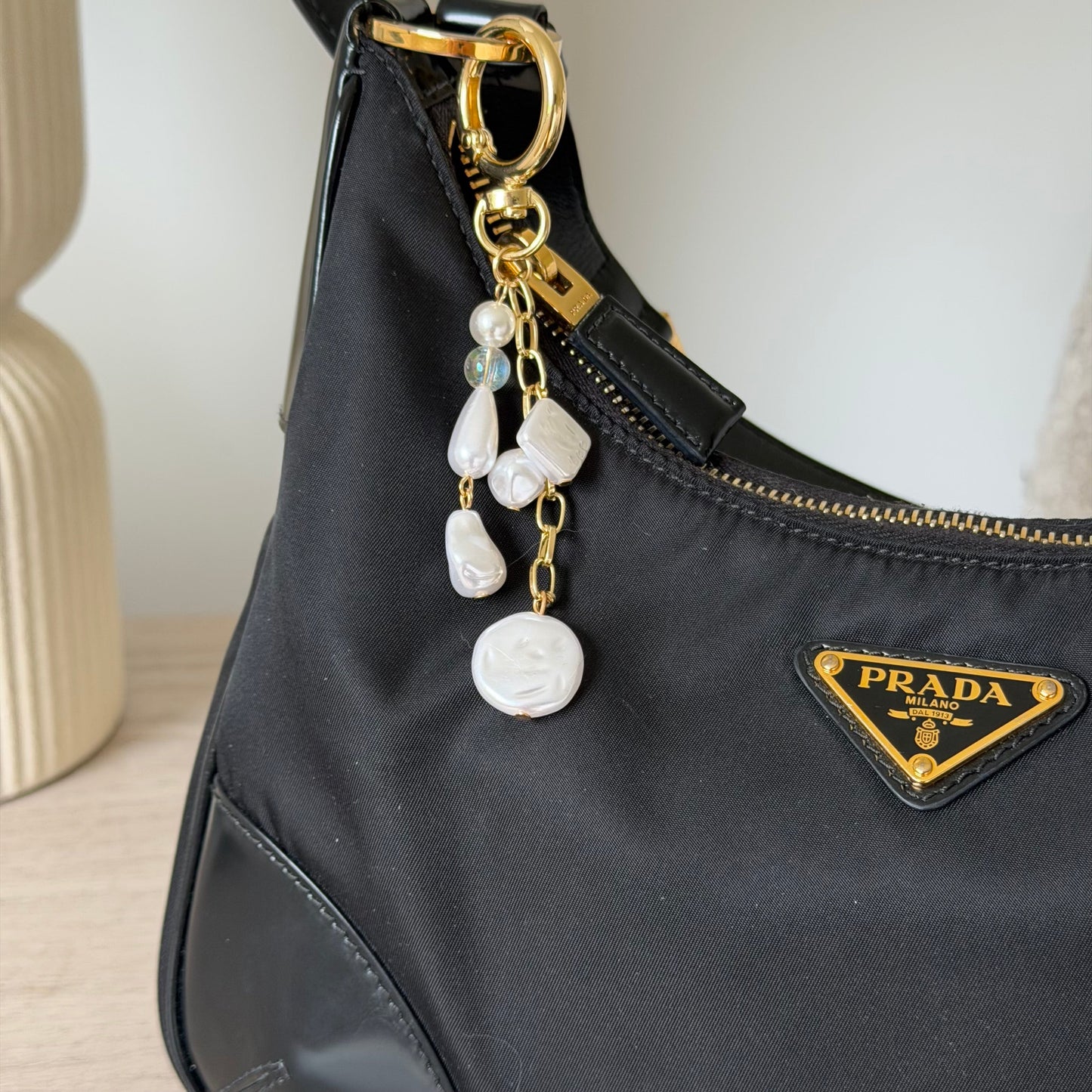 Pearly Bag Charm - EVRYJEWELS
