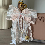 Sweet Bow Bag Charm - EVRYJEWELS