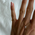 Daydream Wave Pinky Ring - EVRYJEWELS
