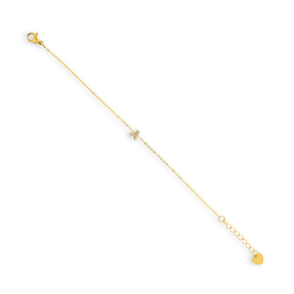 Initial A Crystal Bracelet - EVRYJEWELS