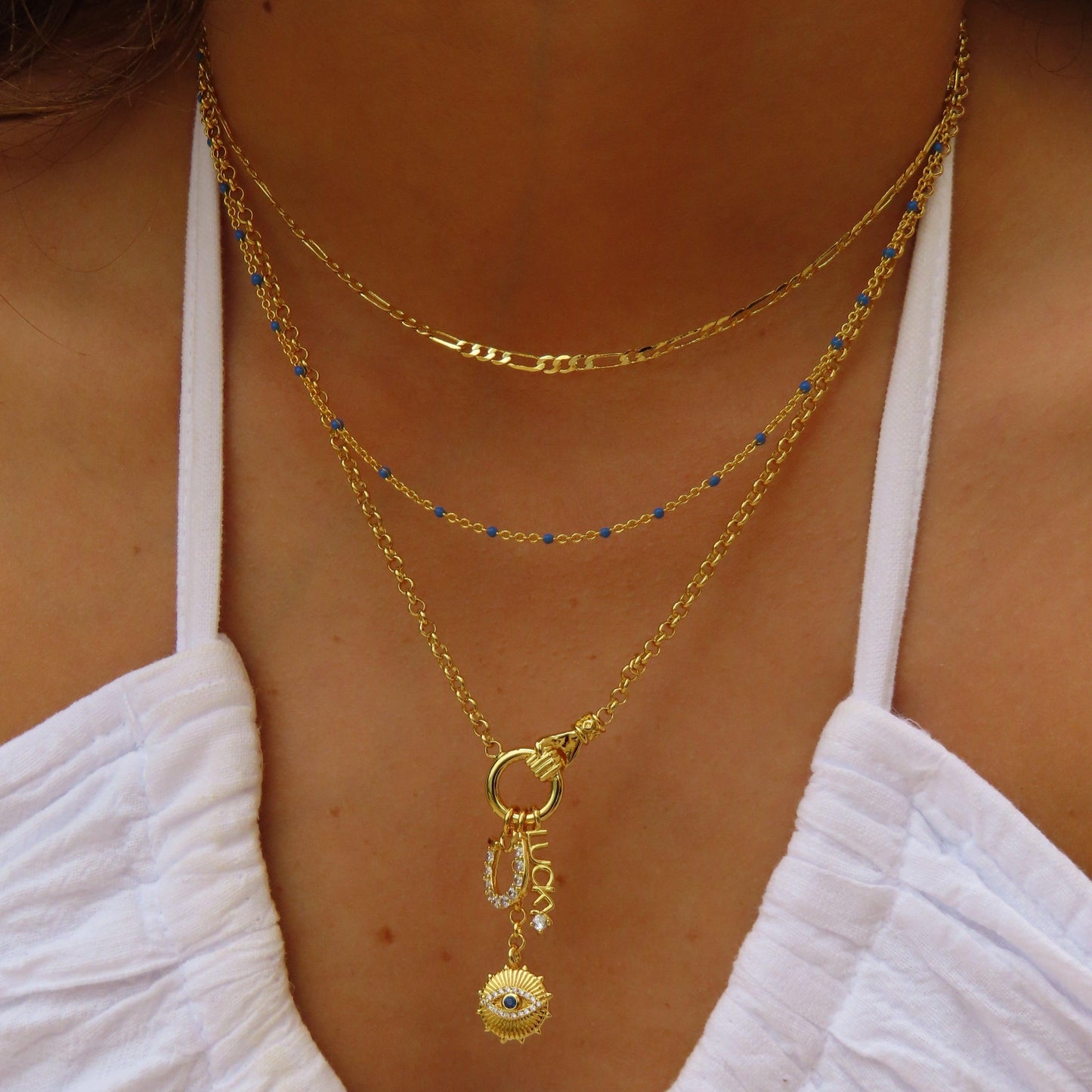 Anastazia's Luck Charm Necklace - EVRYJEWELS
