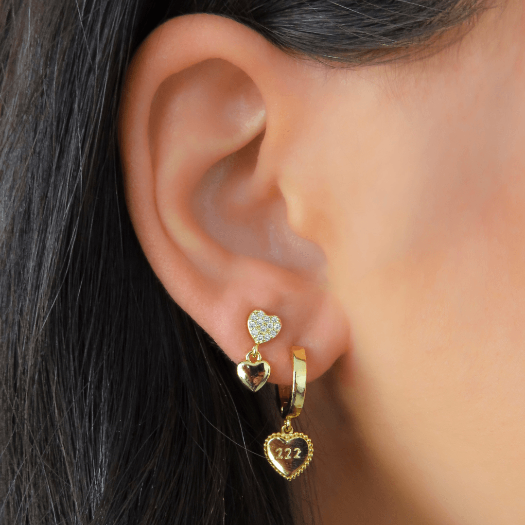 Angel Number Earrings - EVRYJEWELS