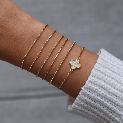 Box Chain Bracelet - EVRYJEWELS