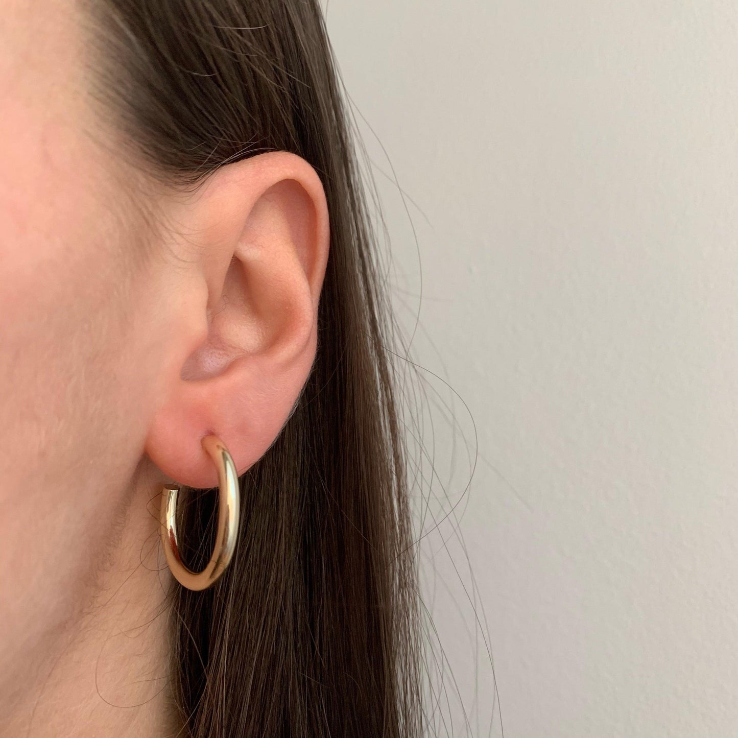 Brooklyn Hoops (gold or silver)