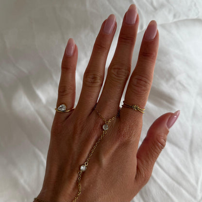 Sweet Swirl Pinky Ring - EVRYJEWELS