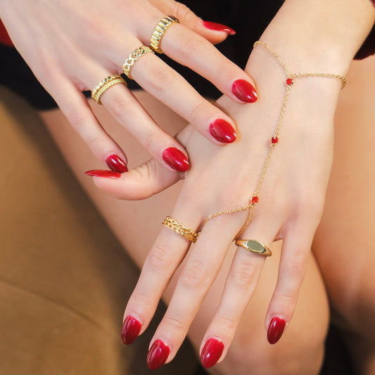 Chain Reaction Ring - EVRYJEWELS