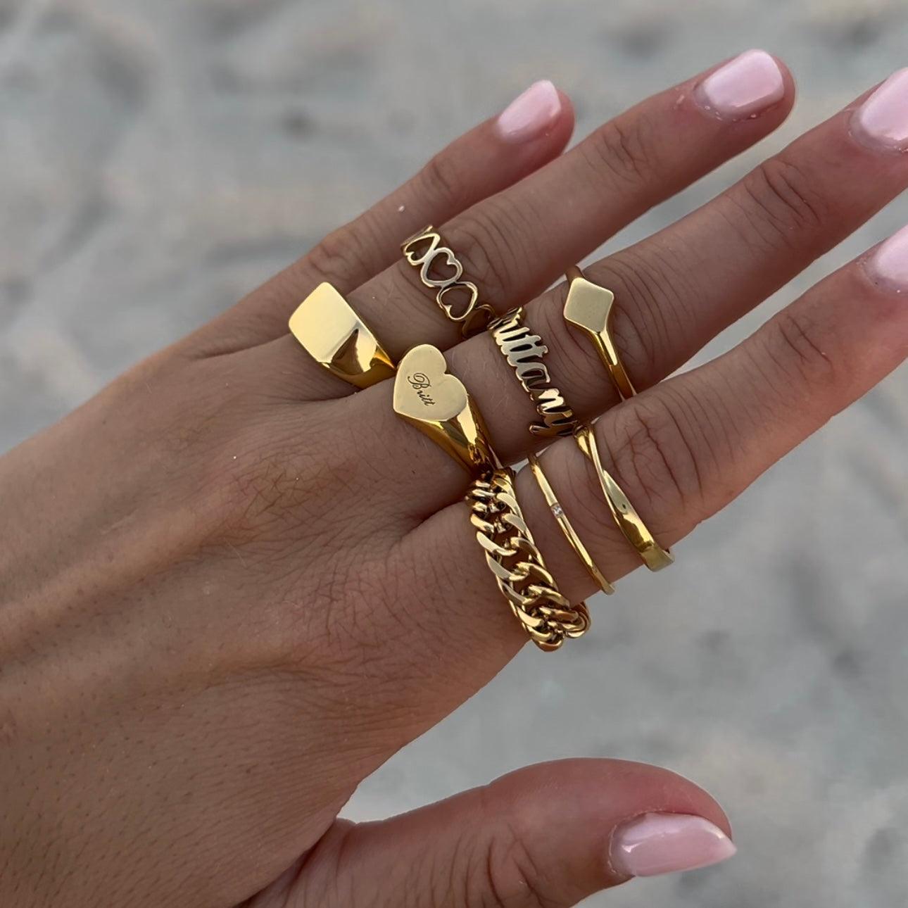 Chained Up Ring - EVRYJEWELS
