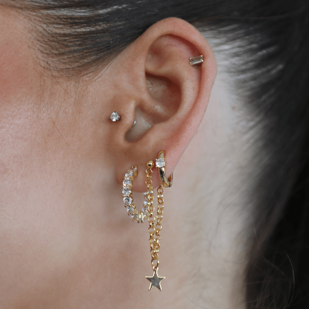 Champagne Earrings - EVRYJEWELS