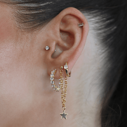 Champagne Earrings - EVRYJEWELS