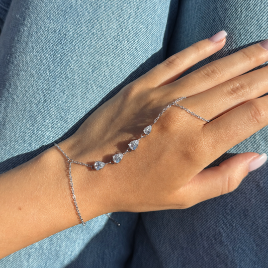Glow Girl Hand Chain - EVRYJEWELS