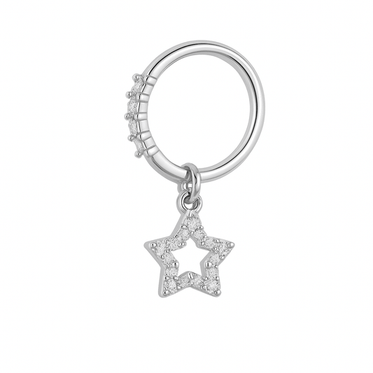 Shine Star Nose Ring - EVRYJEWELS