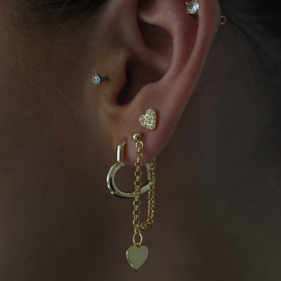 Cold Hearted Earrings - EVRYJEWELS
