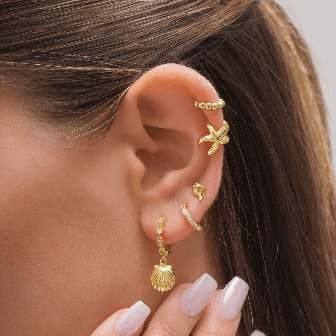 Conch Earrings - EVRYJEWELS