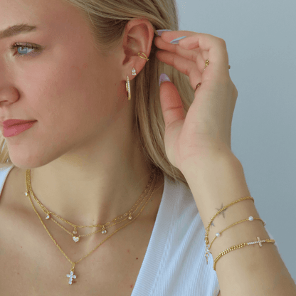 Crossover Ear Cuff - EVRYJEWELS