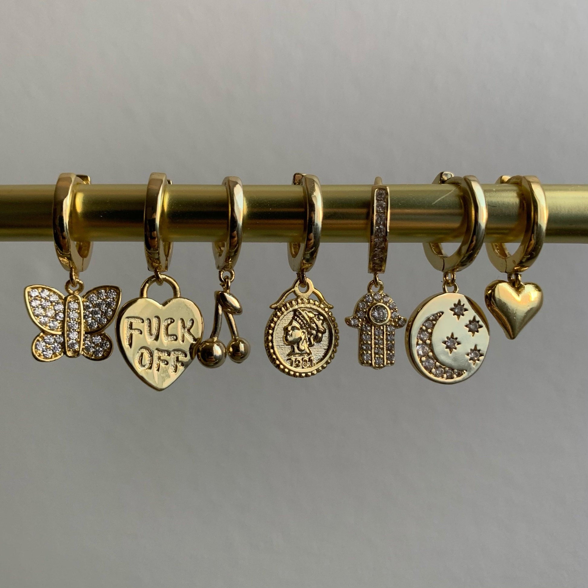F*ck Off Earrings