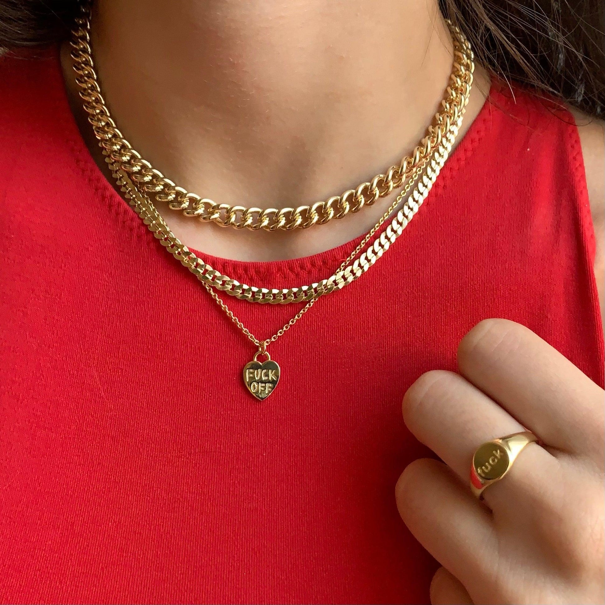 F*ck Off Necklace