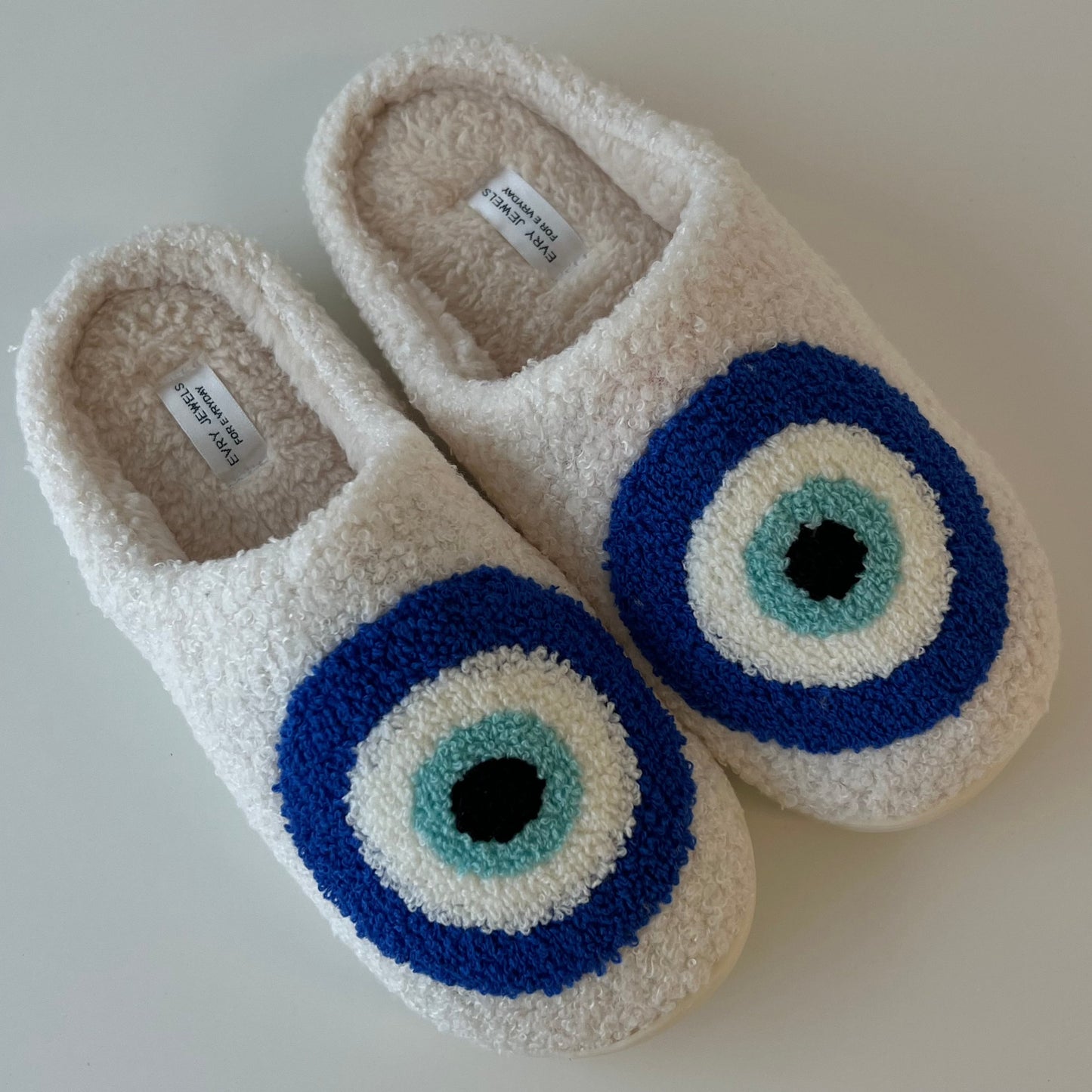 Evil Eye Slippers - EVRYJEWELS