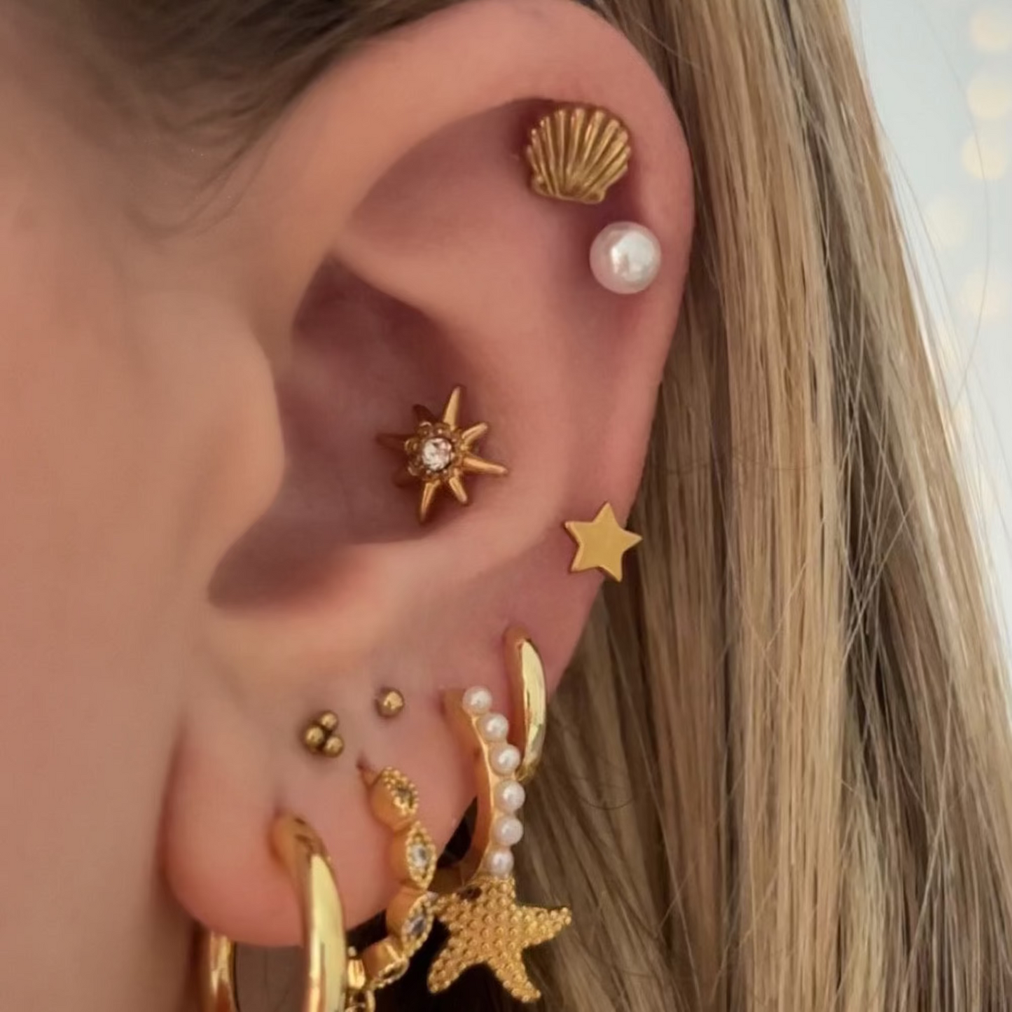 Flat Back Earrings Set Collection - EVRYJEWELS