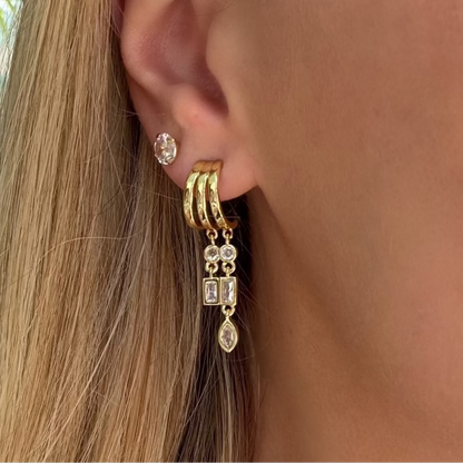 Icy Chain Earrings - EVRYJEWELS