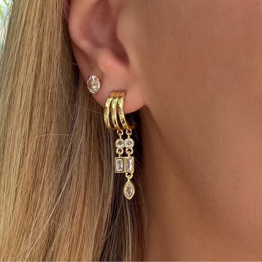 Icy Chain Earrings - EVRYJEWELS