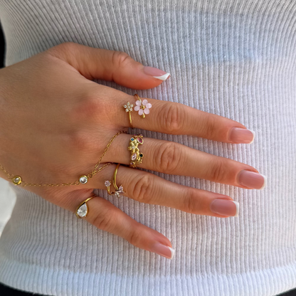 Prism Petal Ring - EVRYJEWELS