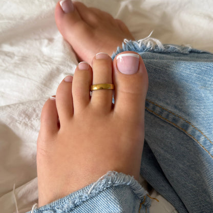 Bare Glow 3-Piece Toe Rings Set - EVRYJEWELS