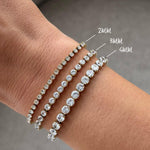 Champagne Tennis Bracelet - EVRYJEWELS