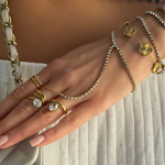 Icy Tennis Hand Chain - EVRYJEWELS