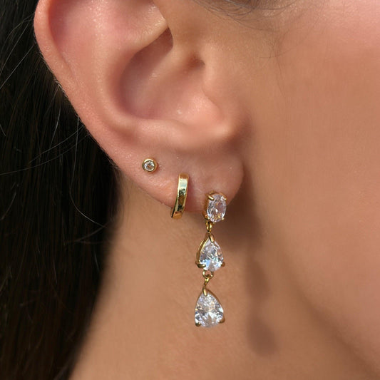 Twinkle Drip Earrings - EVRYJEWELS