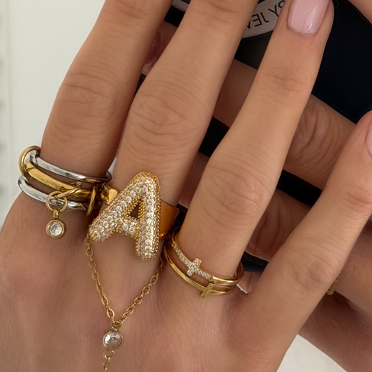 Ava Stacked Ring - EVRYJEWELS