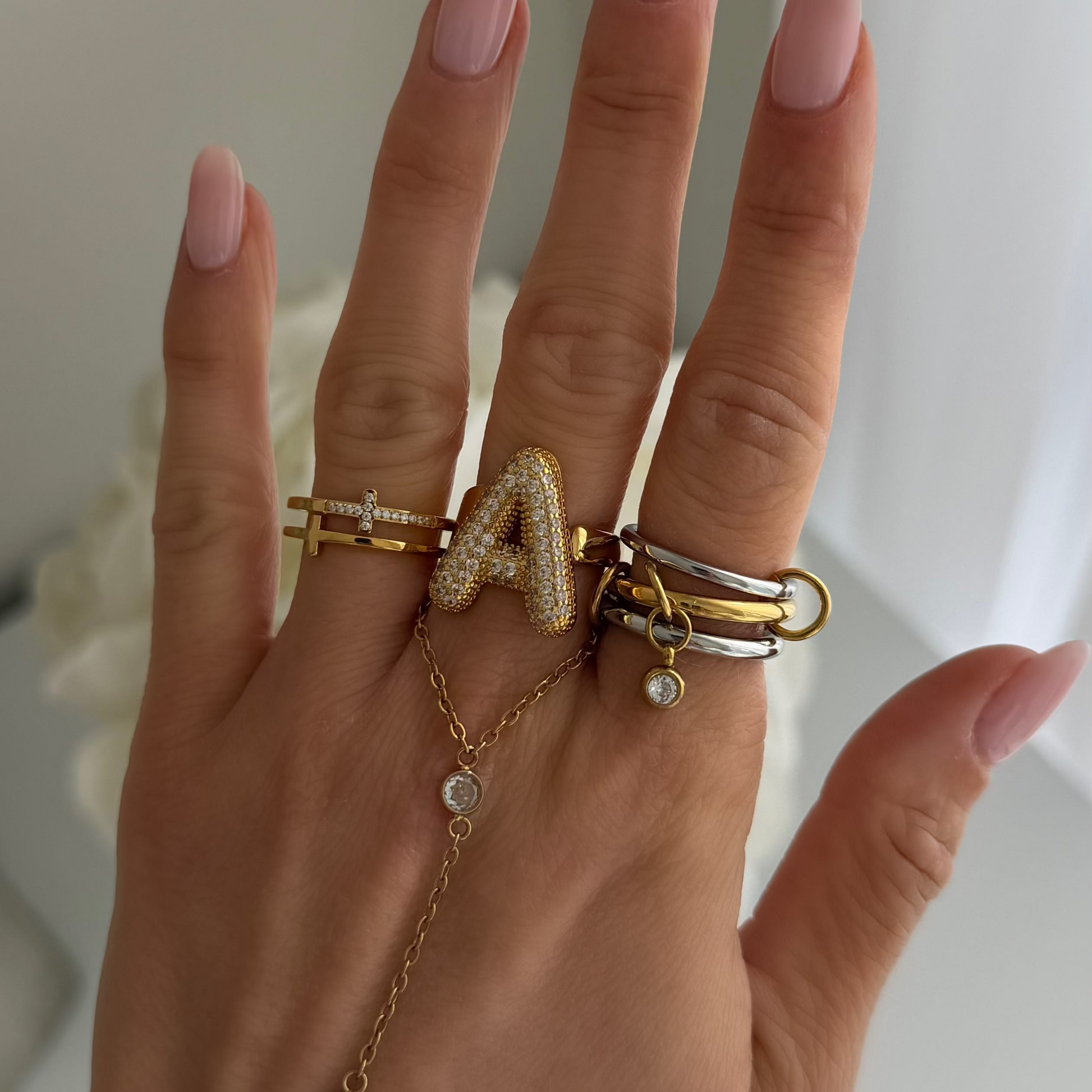 Adore Me Earring, Ring & Necklace Bundle - EVRYJEWELS