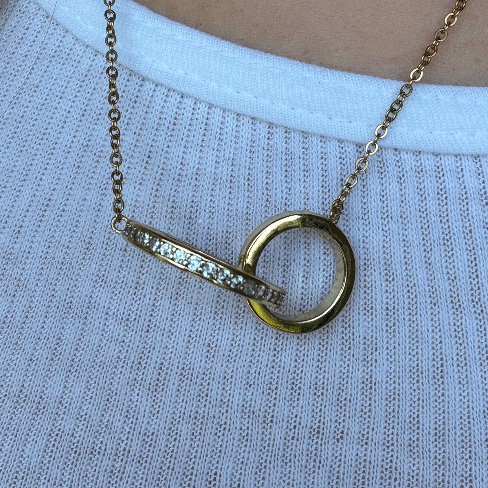 Spark Link Necklace - EVRYJEWELS