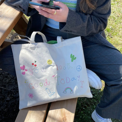 Friendly Reminder Tote Bag - EVRYJEWELS